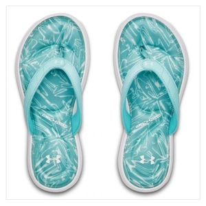 Under Armour flip flops